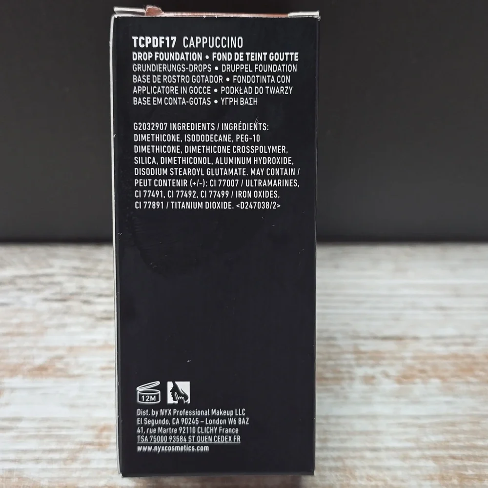 NYX Total Control Pro Foundation - Cappuccino